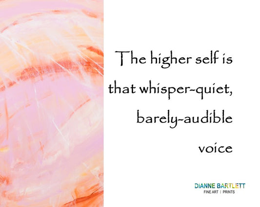 Barely Audible - Click on quote to see short video poem