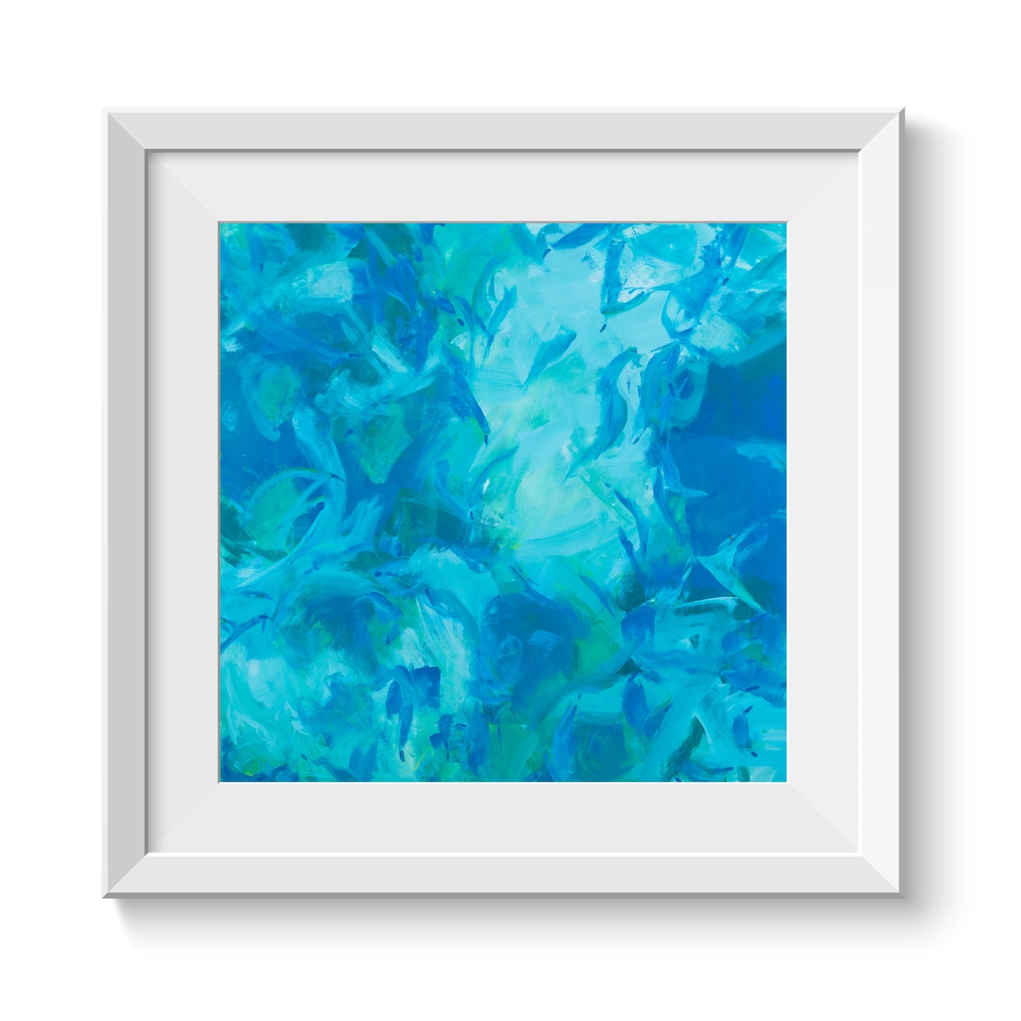 Innocuous Sweetness - Original Abstract Painting in Austin Texas 24" x 24"