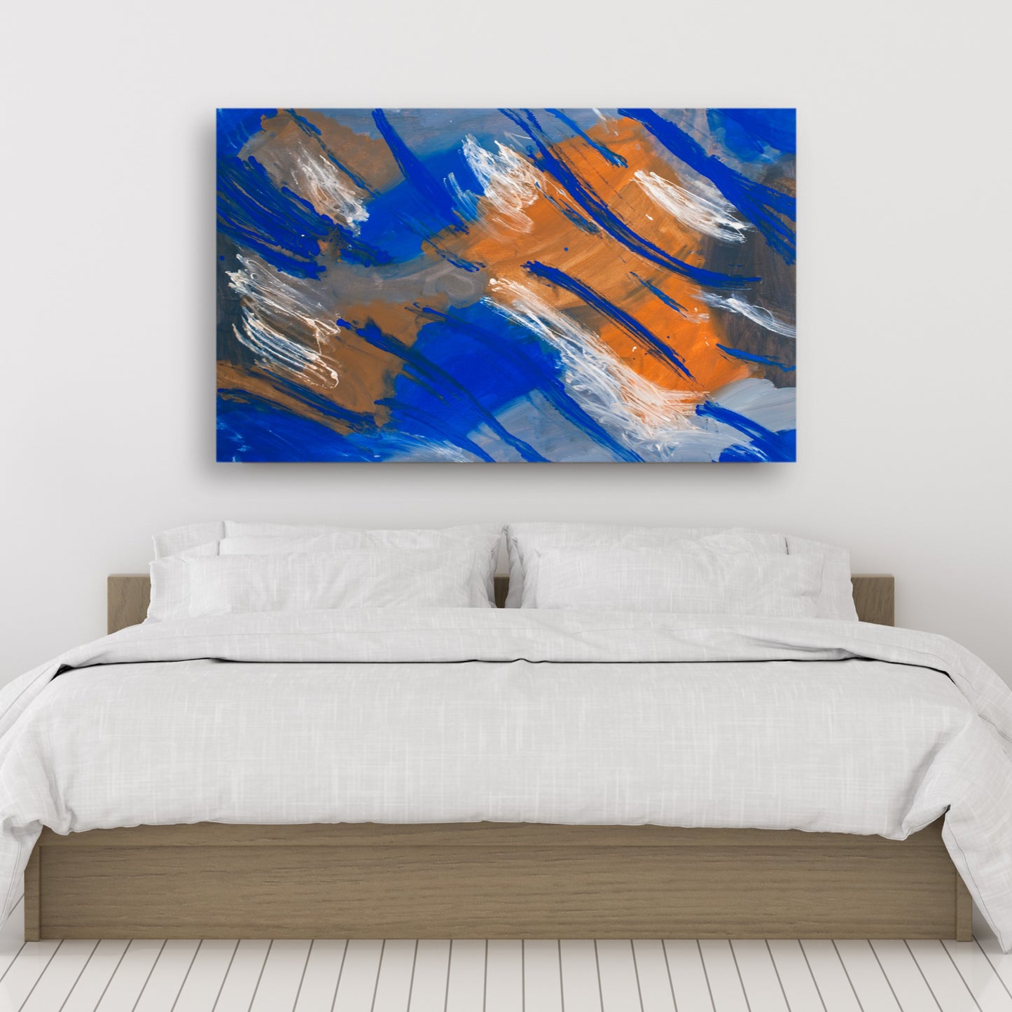 Clandestine Corazon - Original Abstract Painting in Austin Texas 30" x 48"