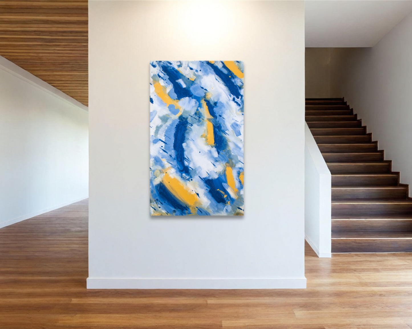 Supreme Sufferage - Original Abstract Painting in Austin Texas 30" x 48"