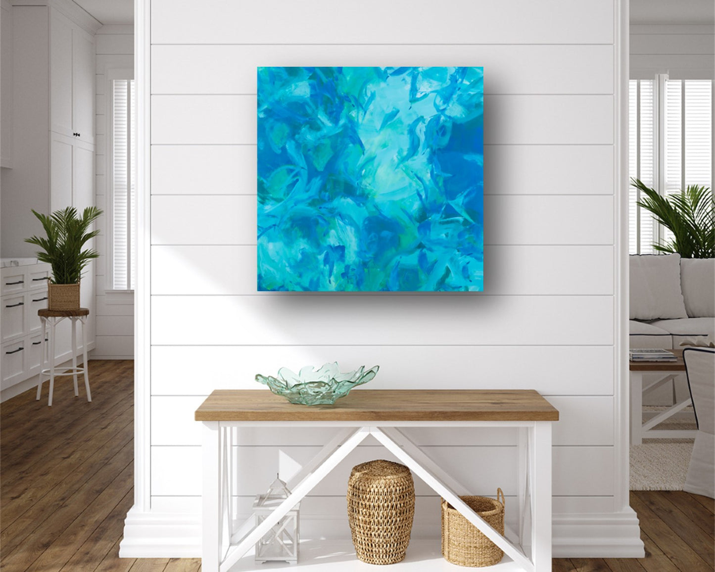 Innocuous Sweetness - Original Abstract Painting in Austin Texas 24" x 24"