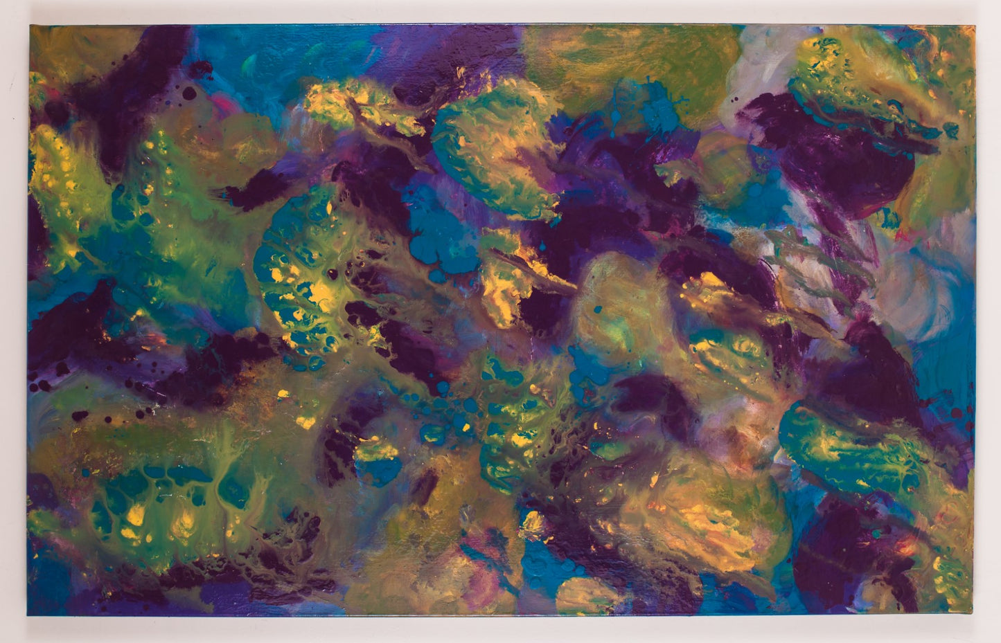 Overacting Disorder - Original Abstract Painting in Austin Texas 30" x 48"