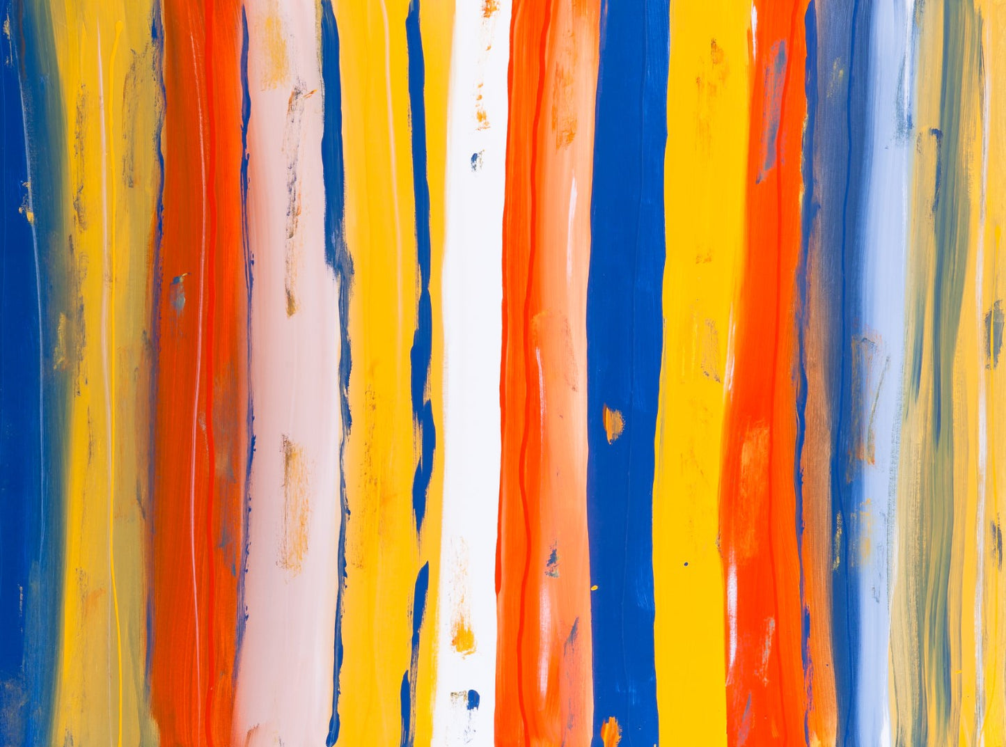 Crazed Ravings - Original Abstract Painting in Austin Texas 30" x 40"