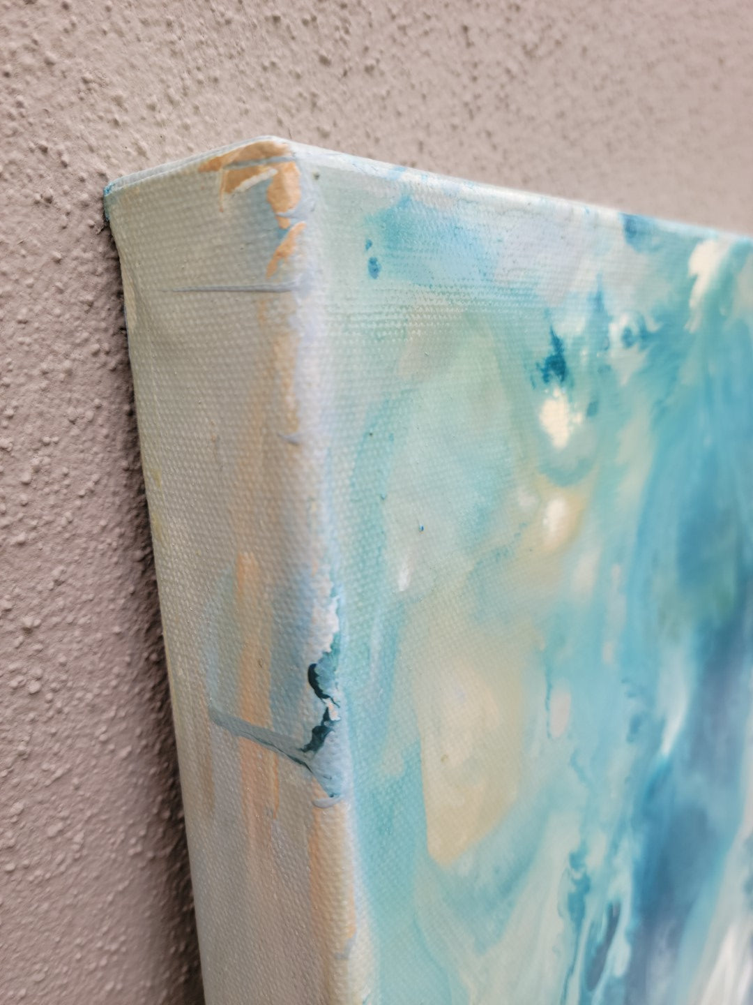 Anxious Hope - Original Abstract Painting in Austin Texas 24" x 36"