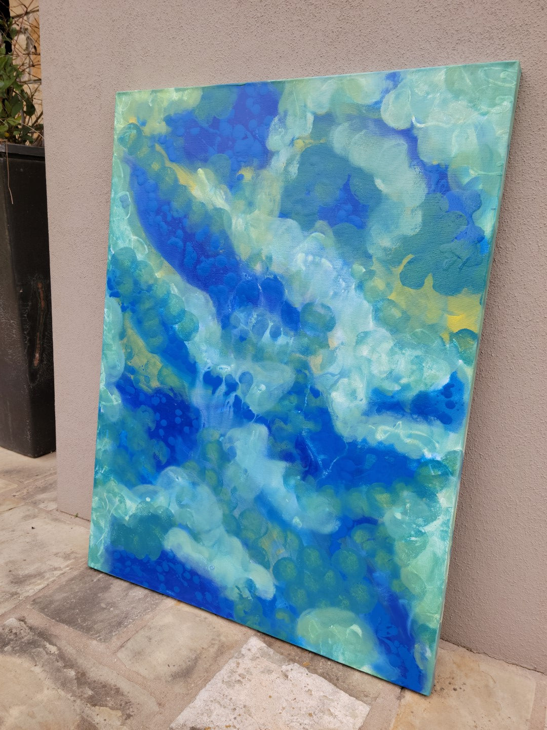 Exiled Essence- Original Abstract Painting in Austin Texas 30" x 40"