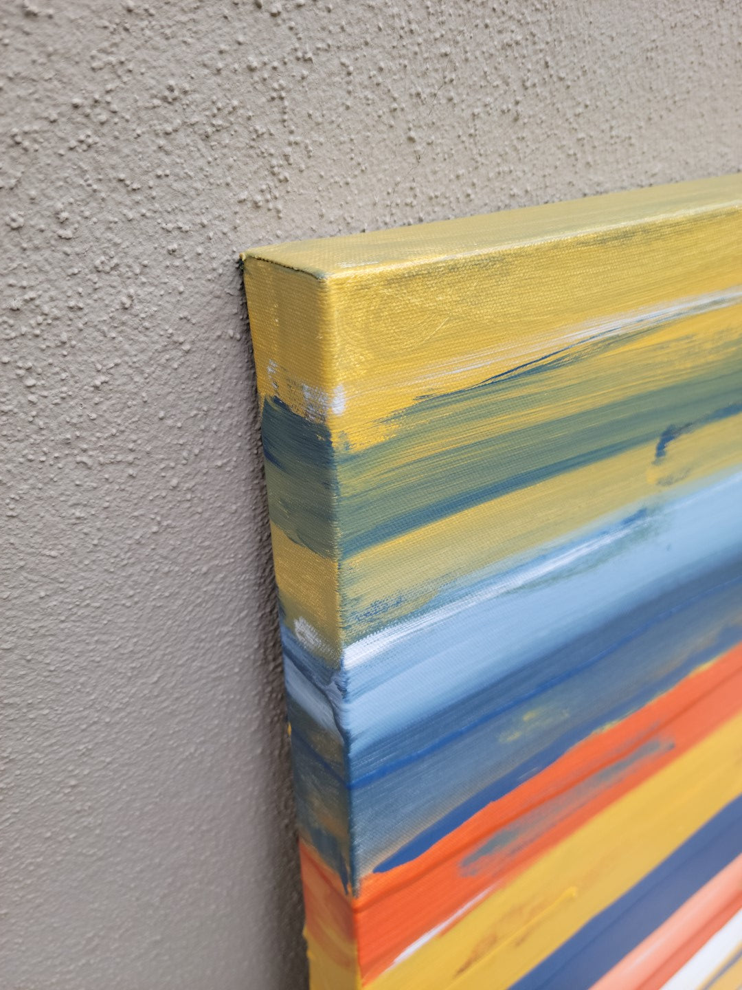 Crazed Ravings - Original Abstract Painting in Austin Texas 30" x 40"