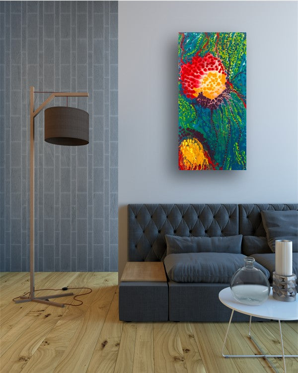 Candid Burst - Abstract Canvas Print or Acrylic Print