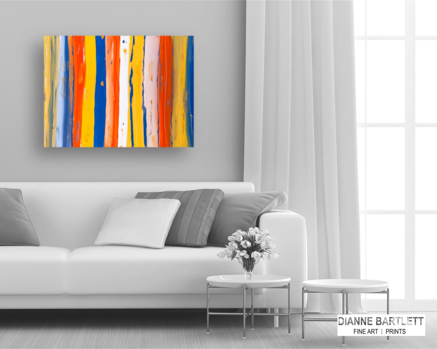 Crazed Ravings - Original Abstract Painting in Austin Texas 30" x 40"