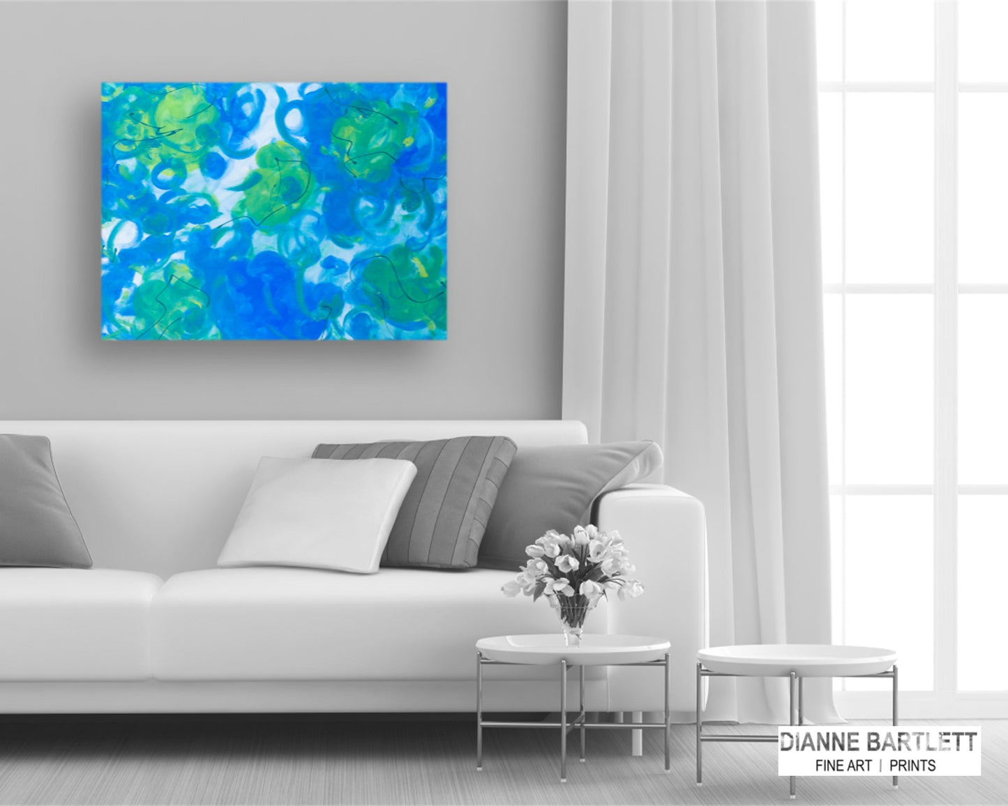 Explicit Equity- Original Abstract Painting in Austin Texas 30" x 40"