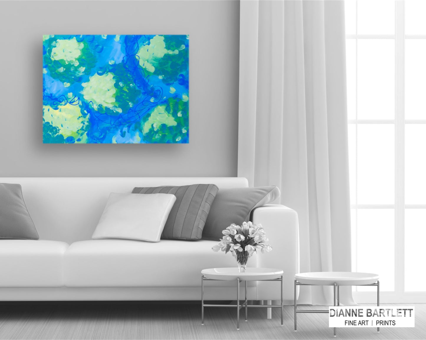 Extraordinary Enchantment- Original Abstract Painting in Austin Texas 30" x 40"
