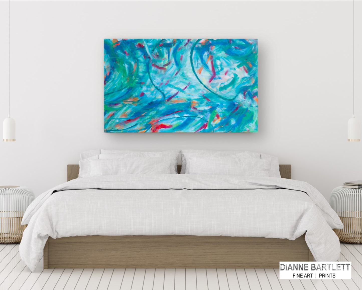 Firsthand Fervor  - Original Abstract Painting in Austin Texas 30" x 48"