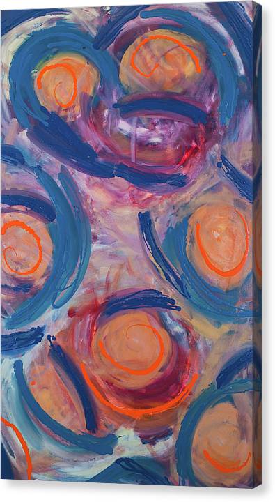Heartless Encounter - Original Abstract Painting in Austin Texas 30" x 48"