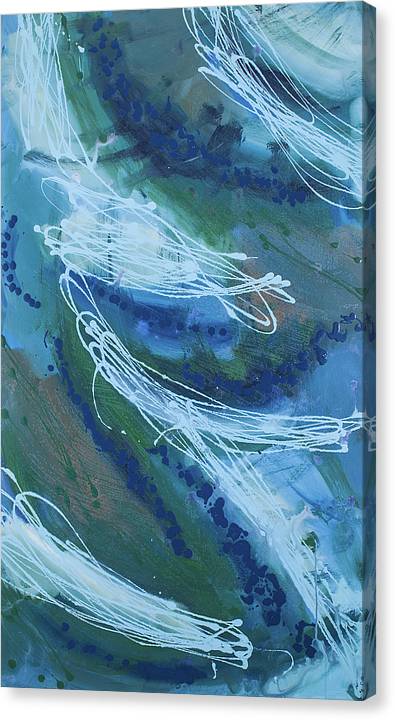 Inevitable Escapades - Original Abstract Painting in Austin Texas 30" x 48"
