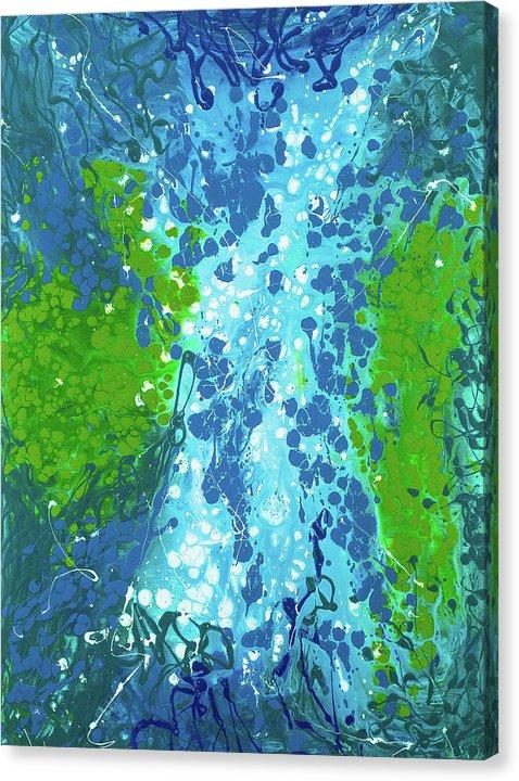 Lingering Levity - Original Abstract Painting in Austin Texas 30" x 40"