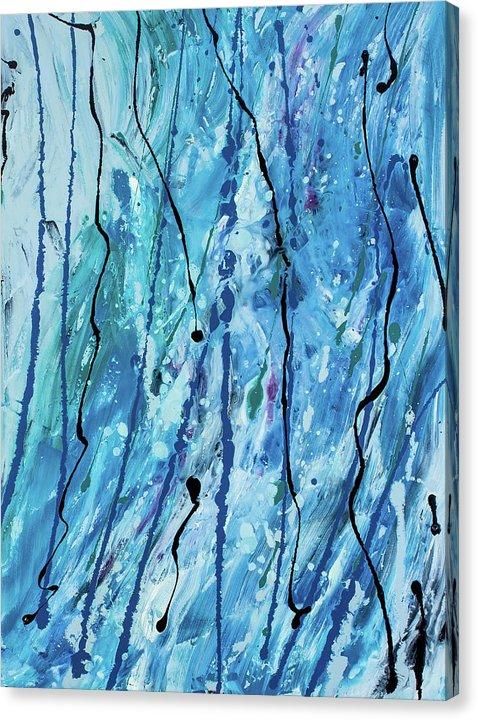 Synthetic Swill - Original Abstract Painting in Austin Texas 30" x 40"