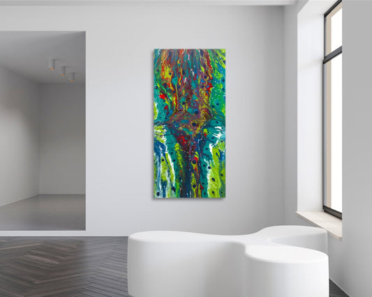Alien Aspen - Letting Abstract Paintings Reveal Themselves