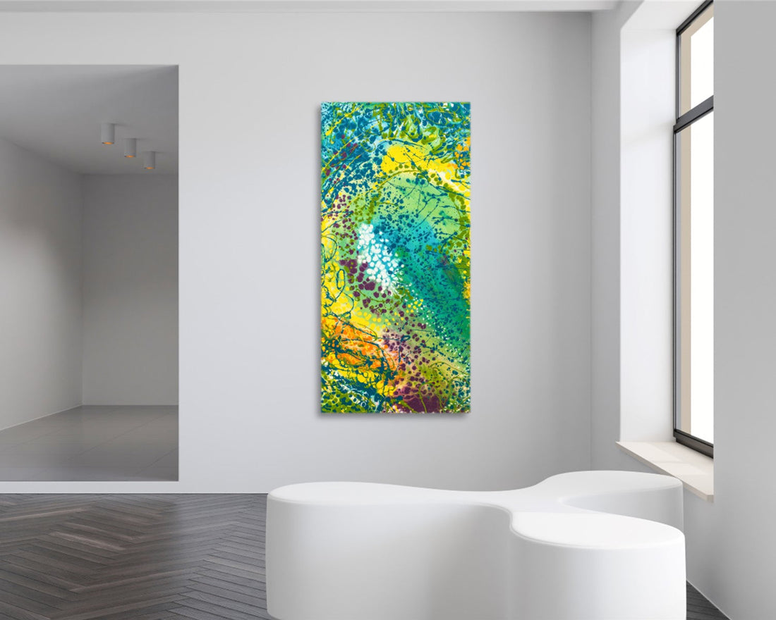 Dimensional Door - Found Cat & A New Reality of Painting Abstract Artwork