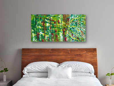 Farflung Confetti - Confetti  Features in Abstract Paintings