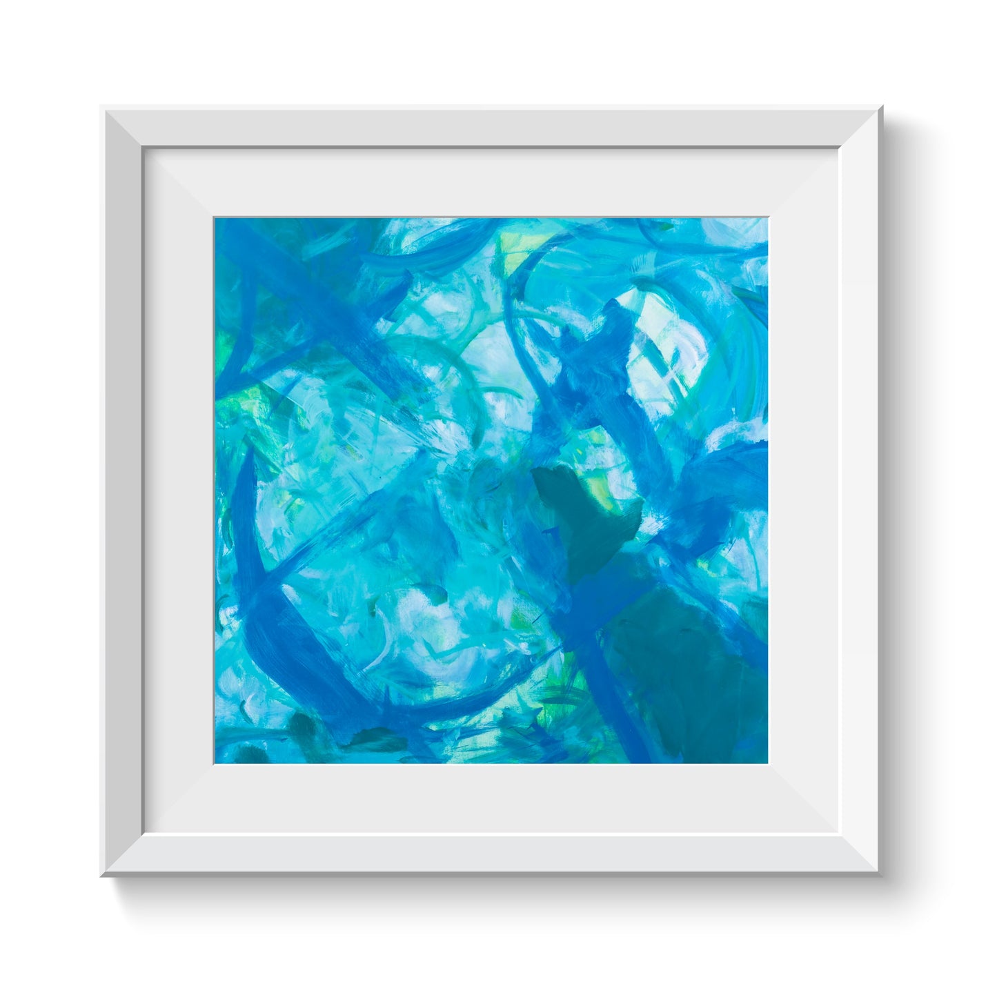 Foolish Enterprise - Original Abstract Painting in Austin Texas 24" x 24"