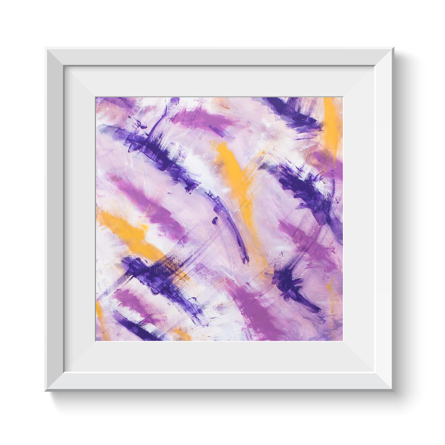 Antiqued Tirades - Original Abstract Painting in Austin Texas 24" x 24"
