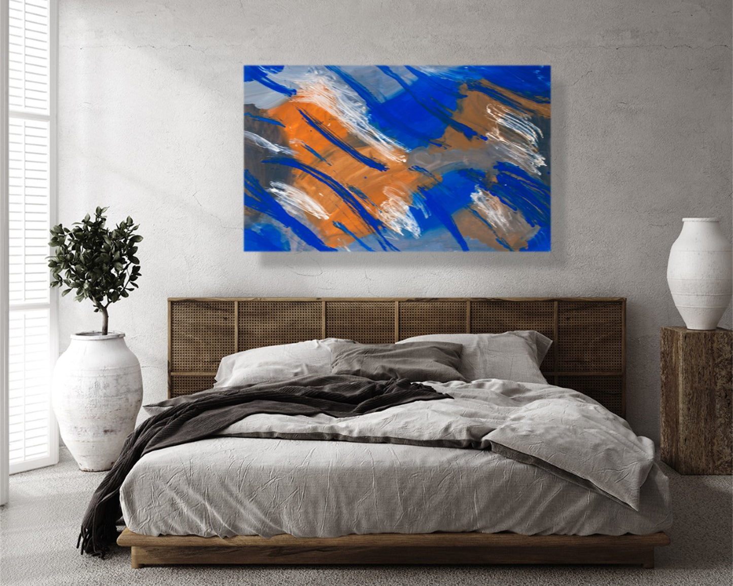 Clandestine Corazon - Original Abstract Painting in Austin Texas 30" x 48"