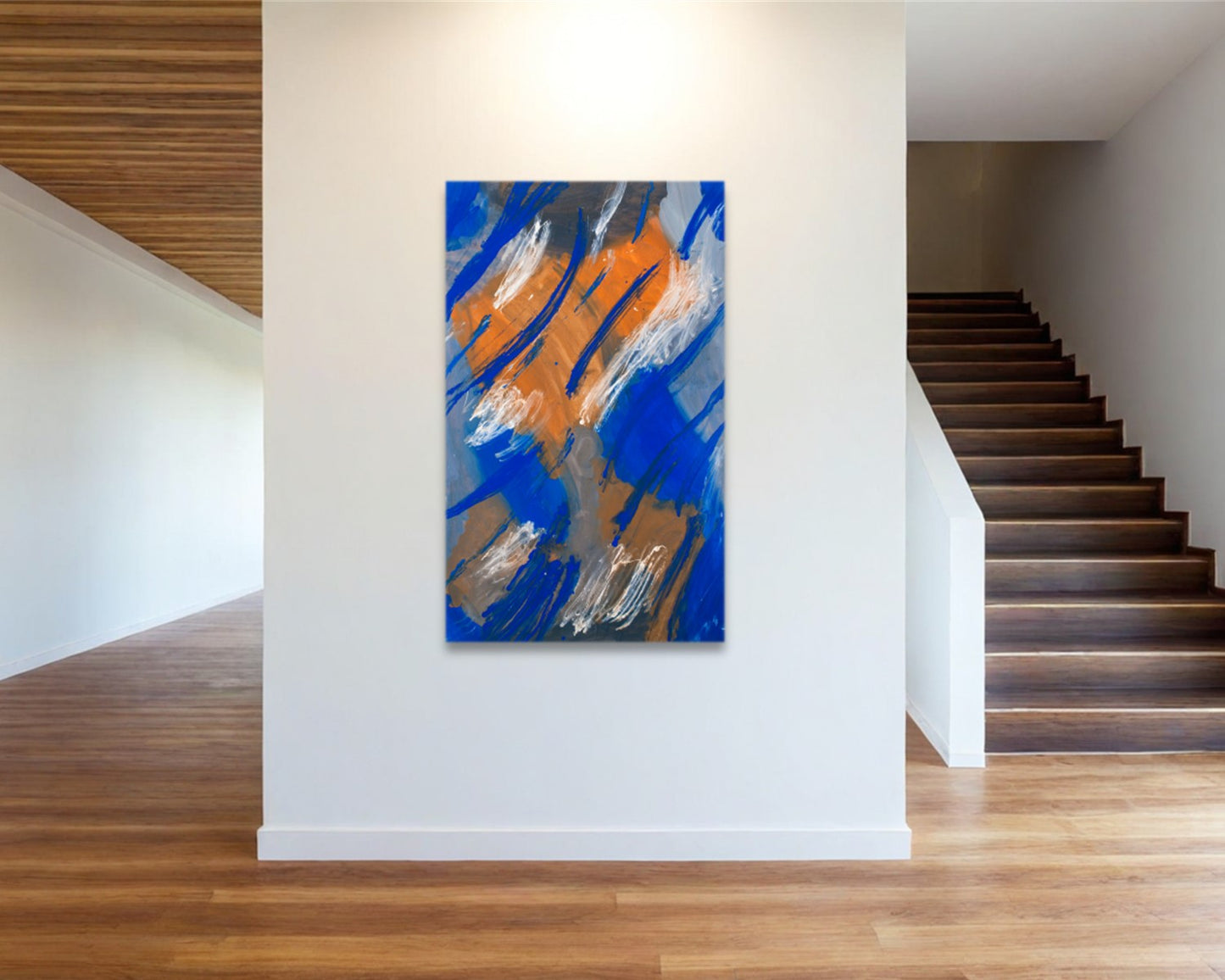 Clandestine Corazon - Original Abstract Painting in Austin Texas 30" x 48"