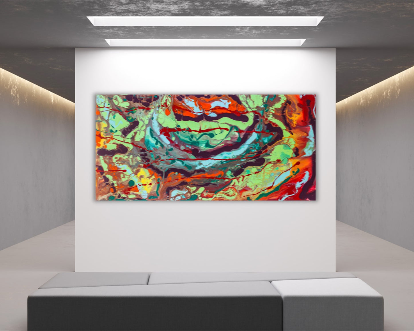 Hippy Dream - Abstract Art Print
