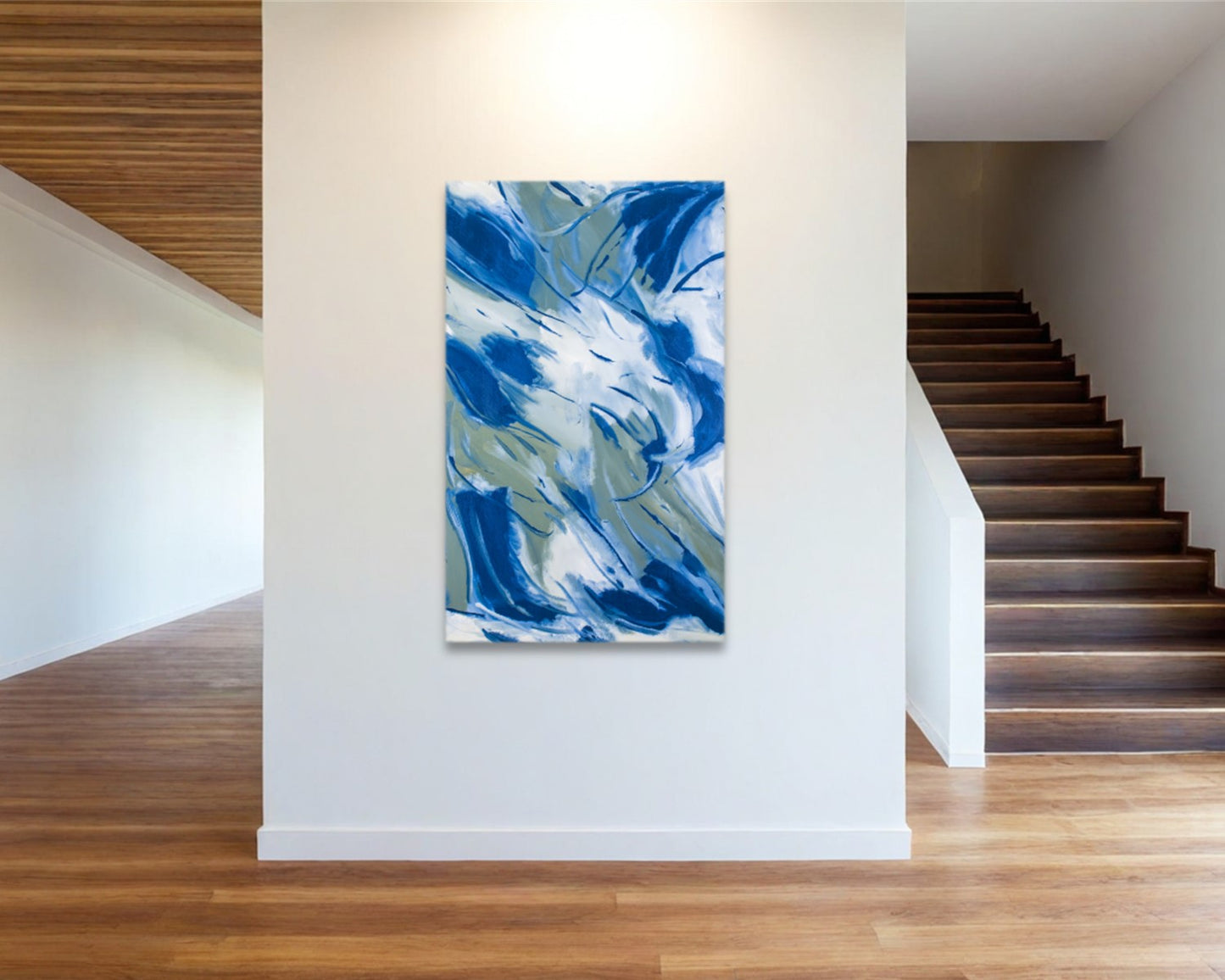 Prominent Impressario - Abstract Original Painting 30" x 48"