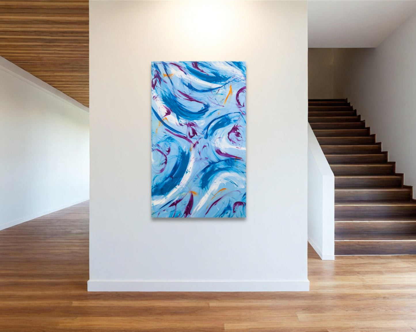 Tantalizing Trifles  - Original Abstract Painting in Austin Texas 30" x 48"