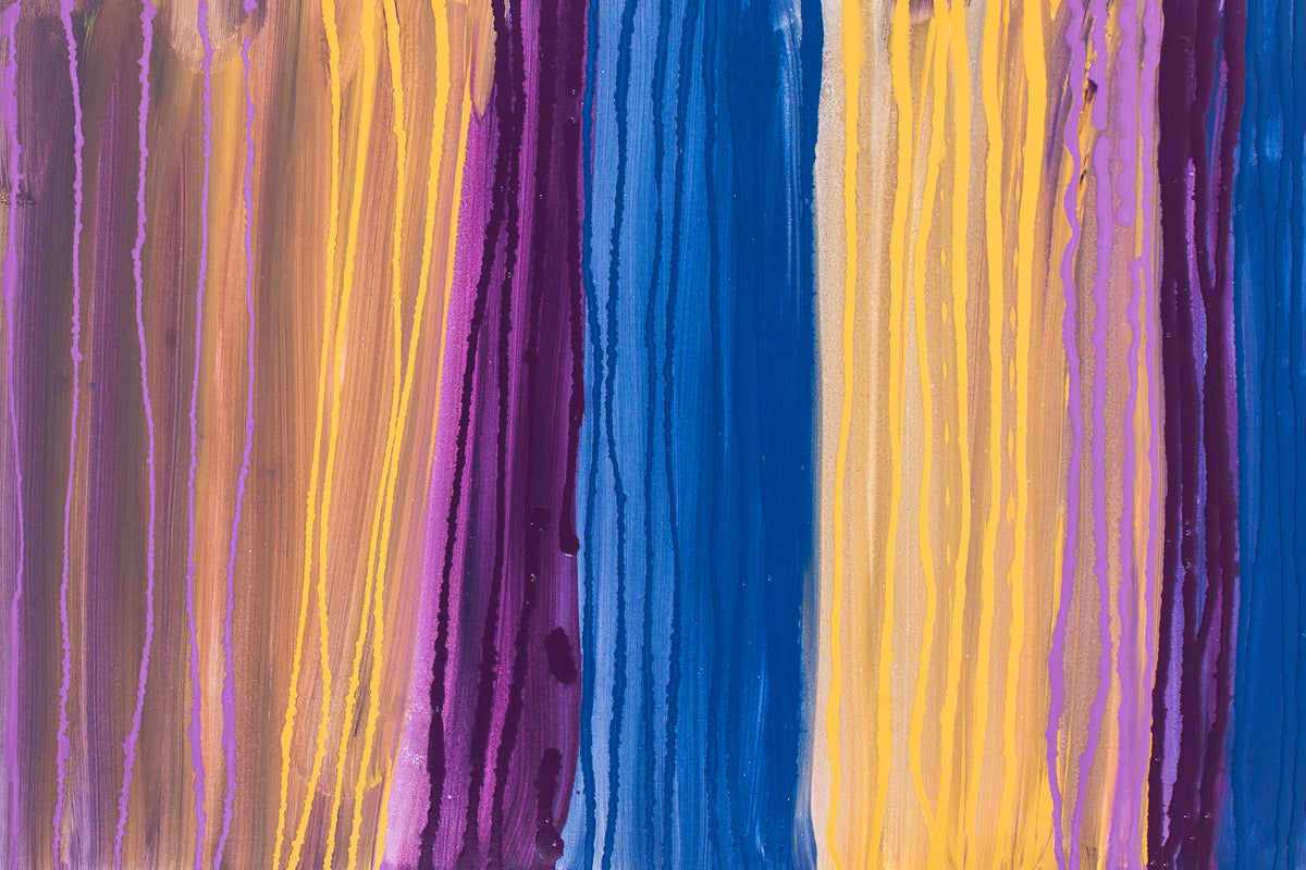 Deserted Wavelength - Abstract Canvas Print or Acrylic Print