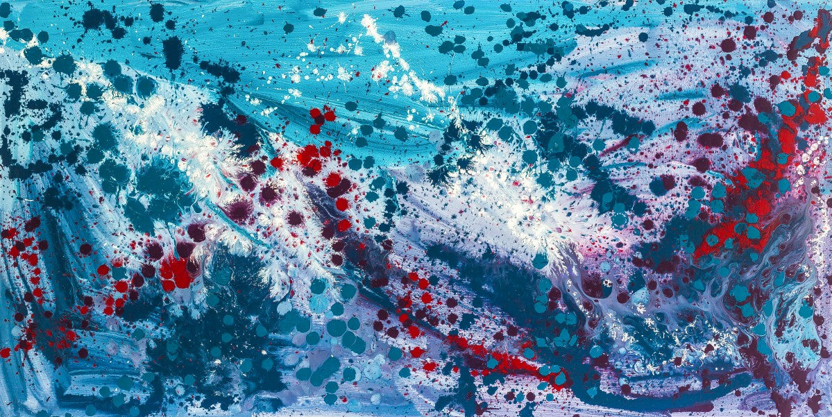 Atomic Turbulence - Abstract Canvas Print or Acrylic Print