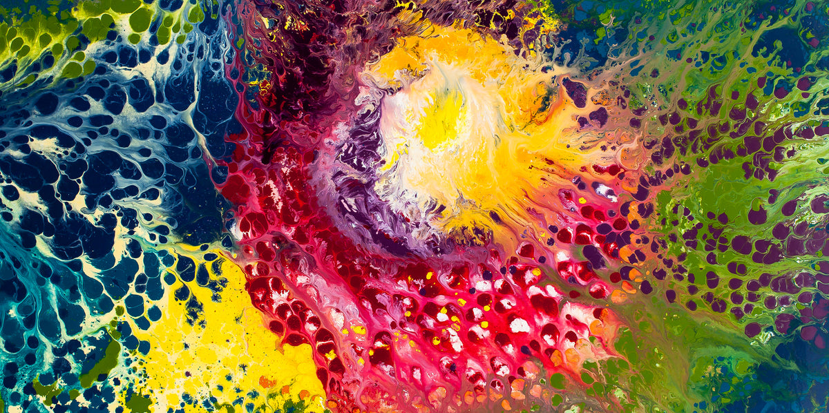Vibrant Life - Abstract Canvas Print or Acrylic Print
