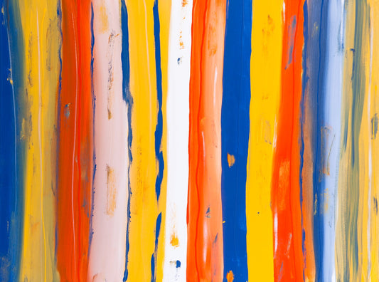 Crazed Ravings - Original Abstract Painting in Austin Texas 30" x 40"