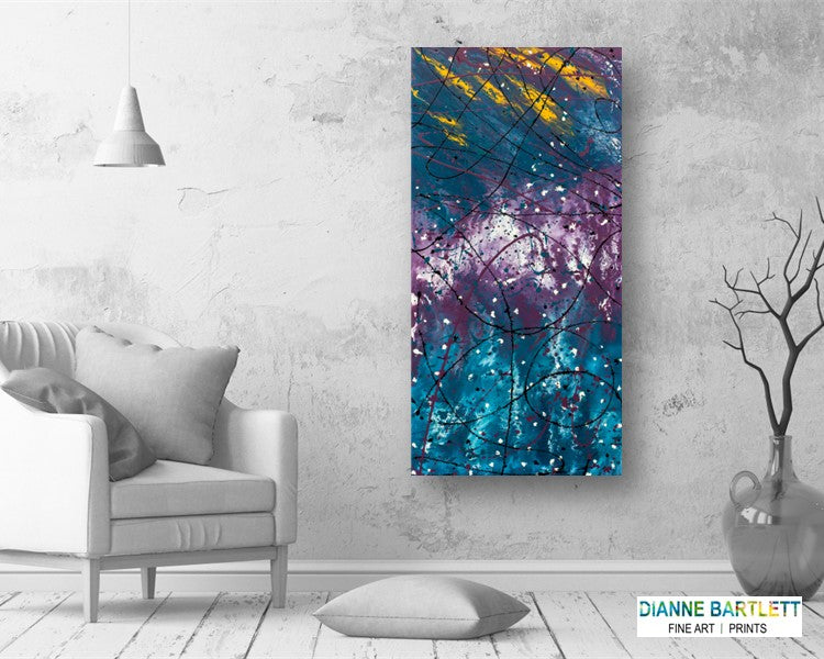 Hermit Heaven - Abstract Canvas Print or Acrylic Print