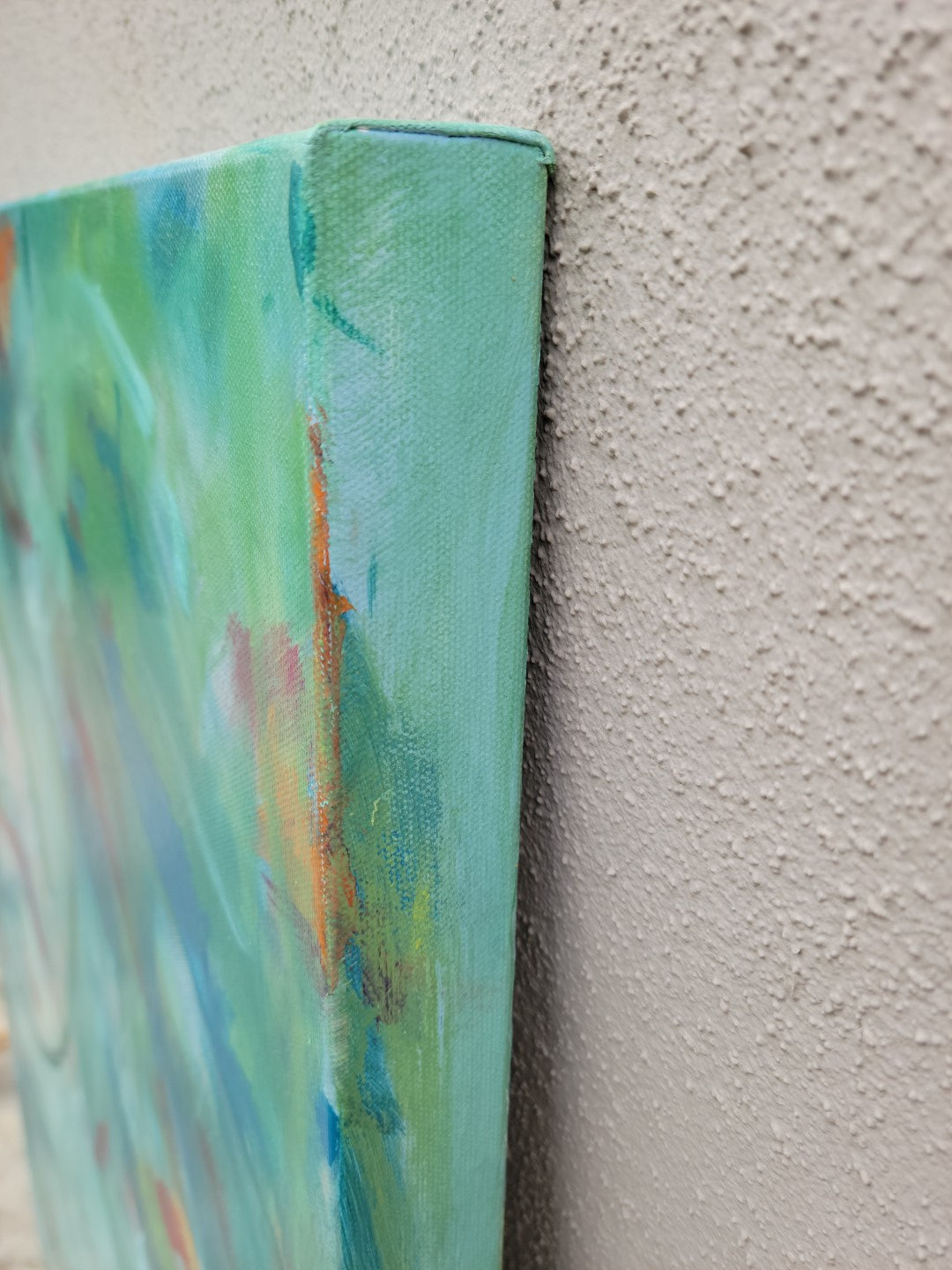 Firsthand Fervor  - Original Abstract Painting in Austin Texas 30" x 48"