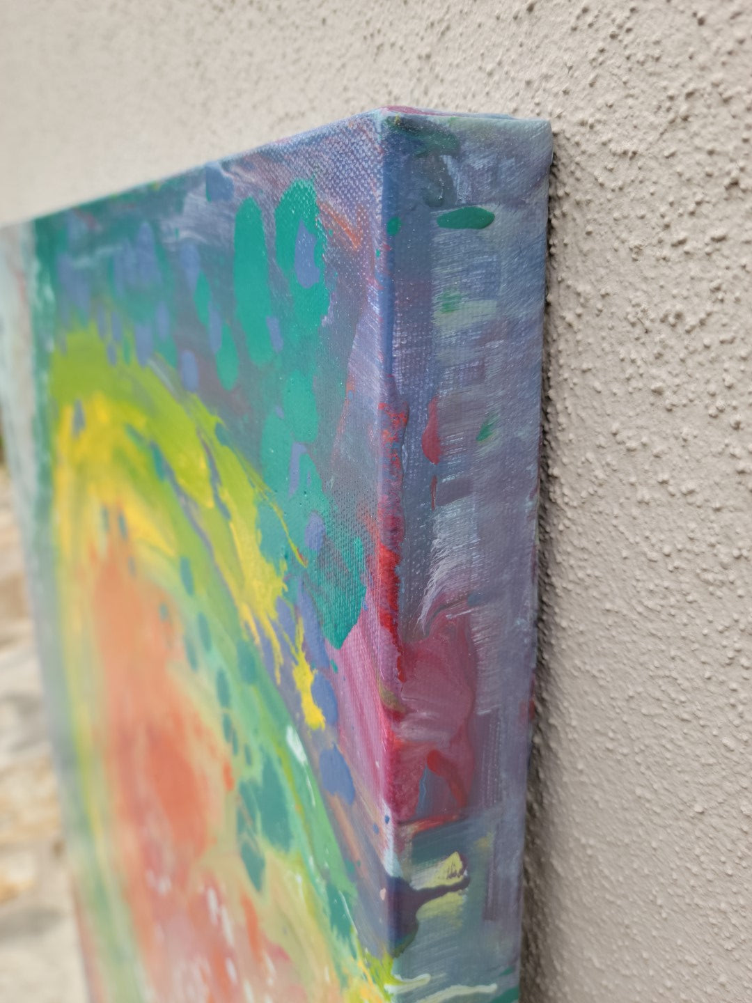 Fantastic Voyage - Original Abstract Painting in Austin Texas 24" x 48"