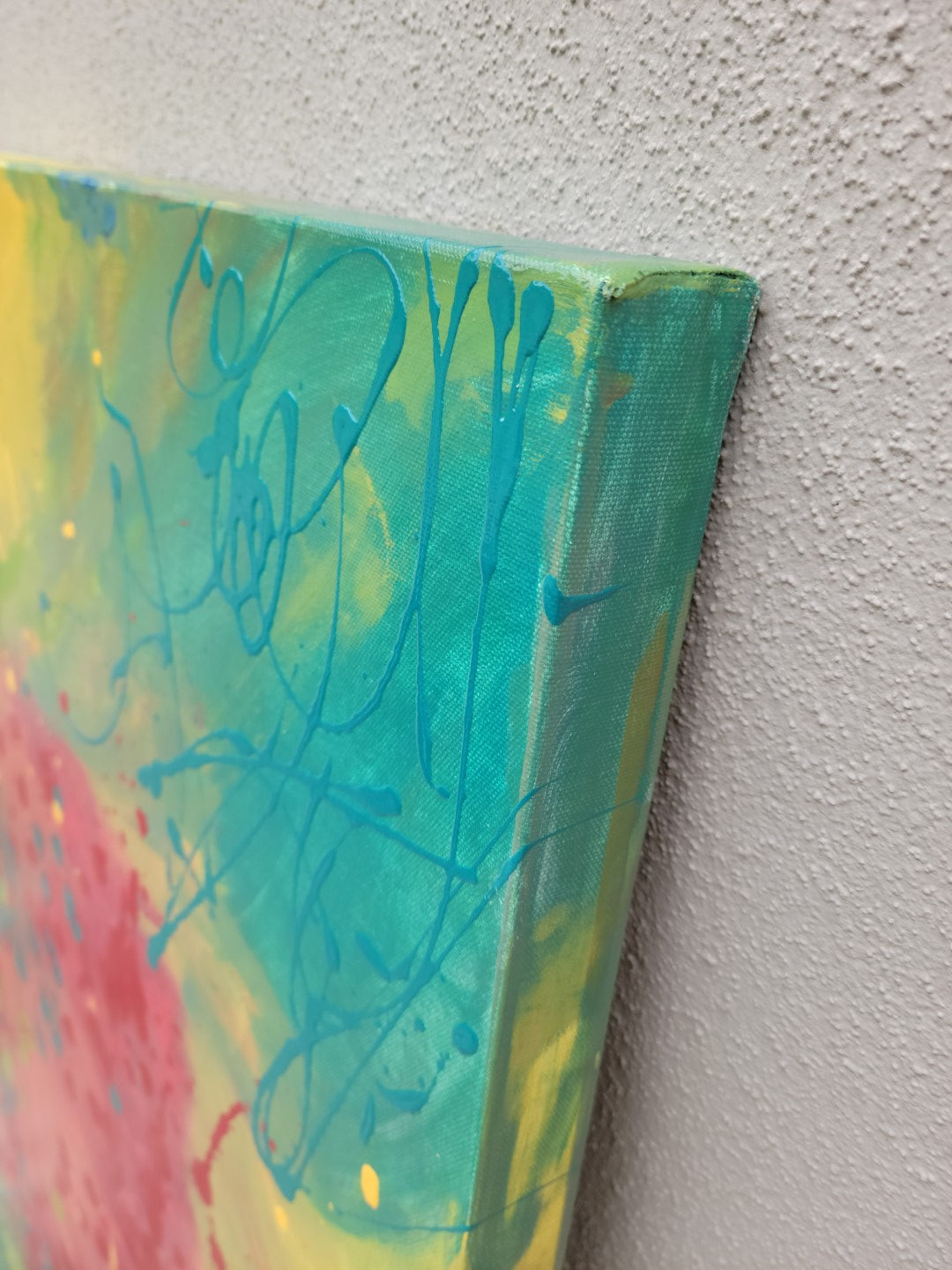 Homeless Heart - Original Abstract Painting in Austin Texas 30" x 40"