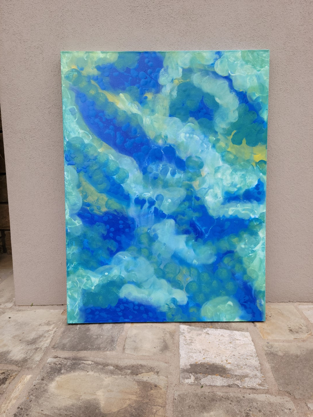 Exiled Essence- Original Abstract Painting in Austin Texas 30" x 40"
