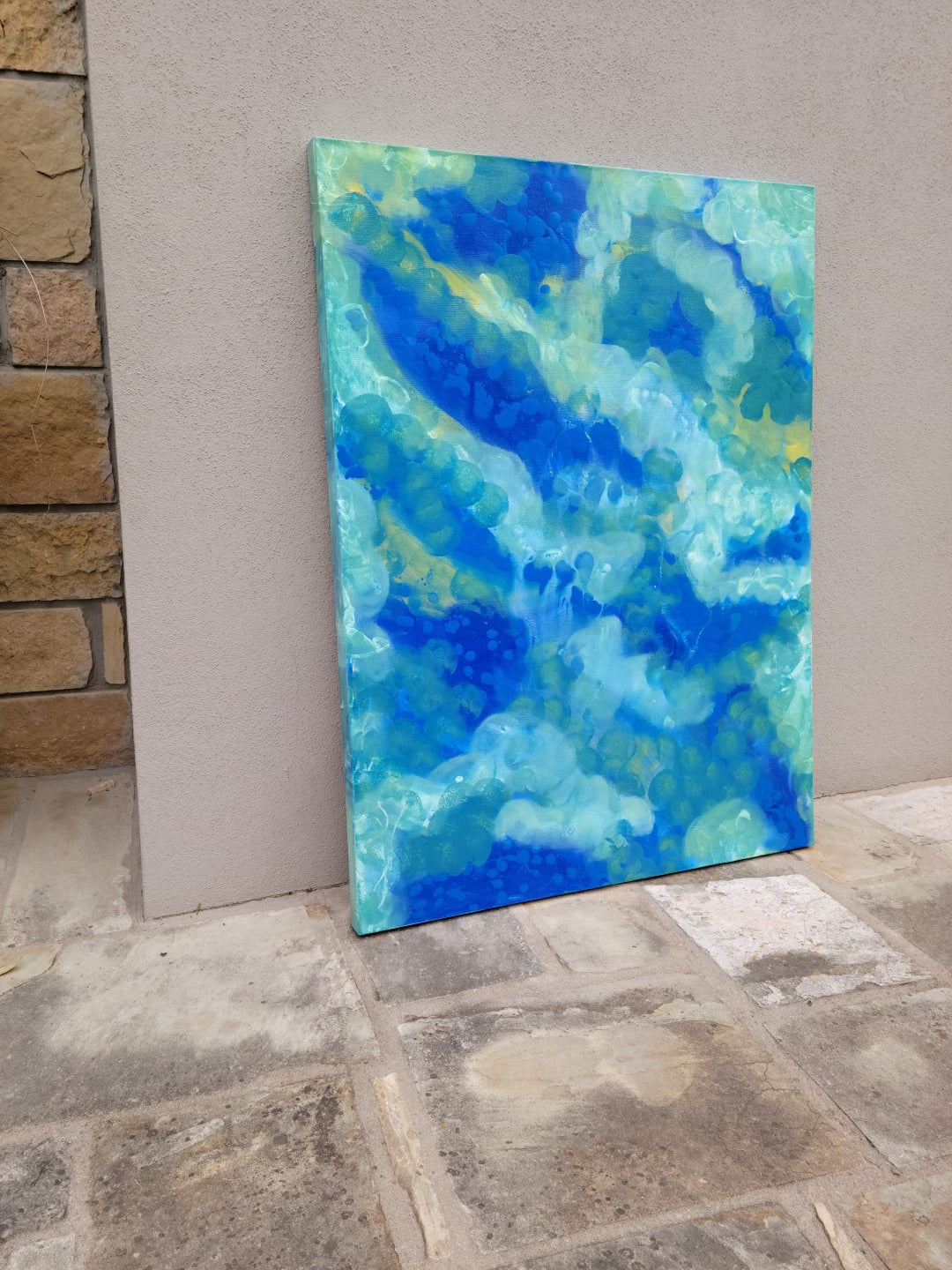 Exiled Essence- Original Abstract Painting in Austin Texas 30" x 40"