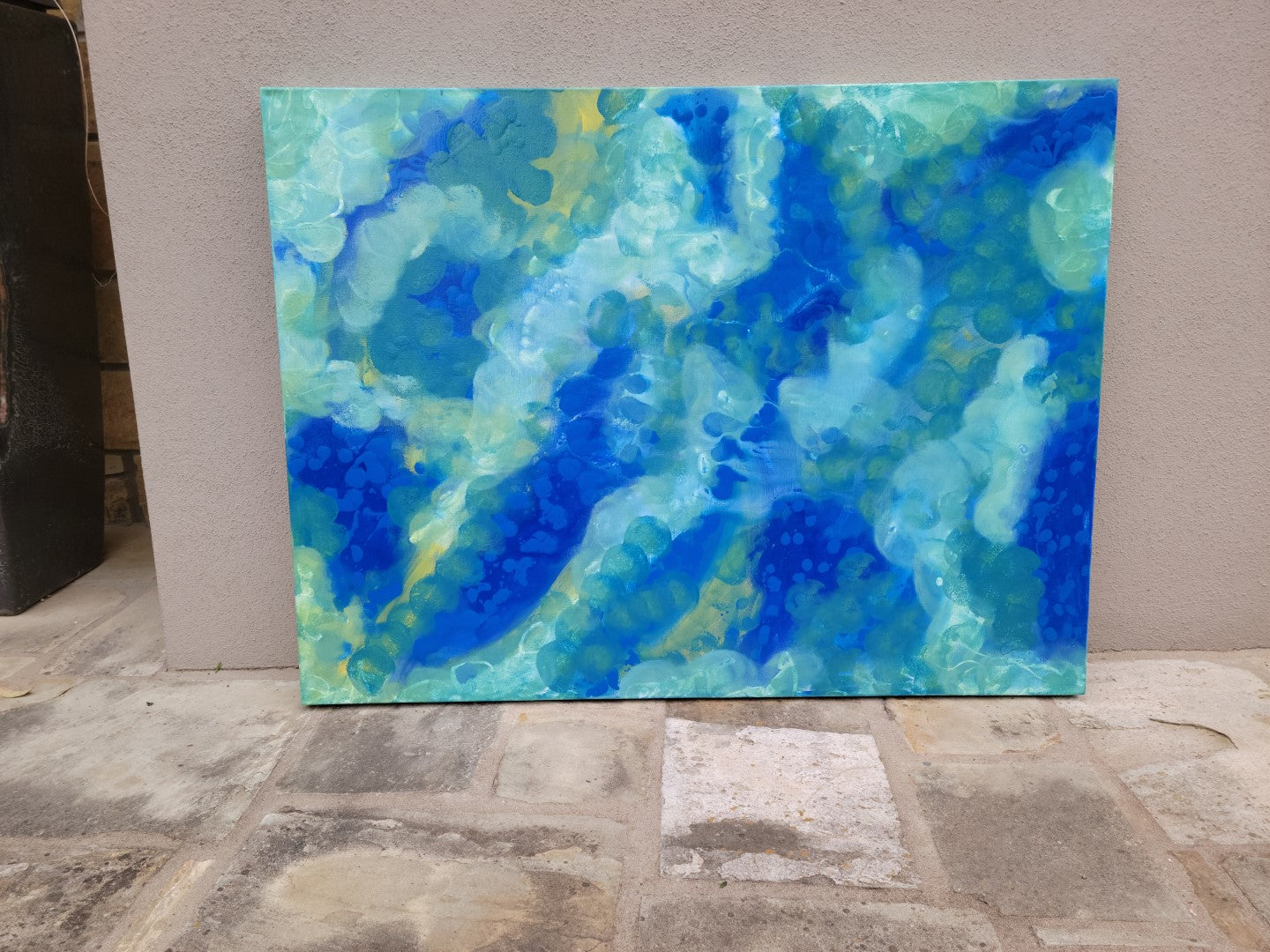 Exiled Essence- Original Abstract Painting in Austin Texas 30" x 40"