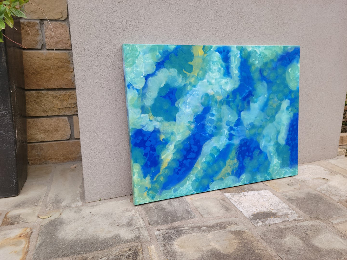 Exiled Essence- Original Abstract Painting in Austin Texas 30" x 40"