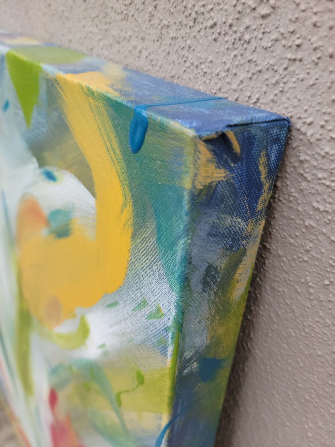 Frantic Fingers - Original Abstract Painting in Austin Texas 30" x 40"