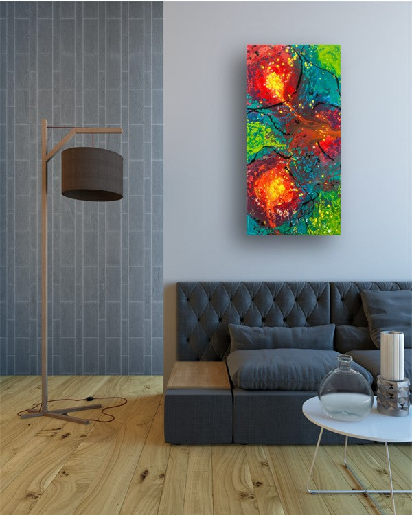 Annual Review - Abstract Canvas Print or Acrylic Print