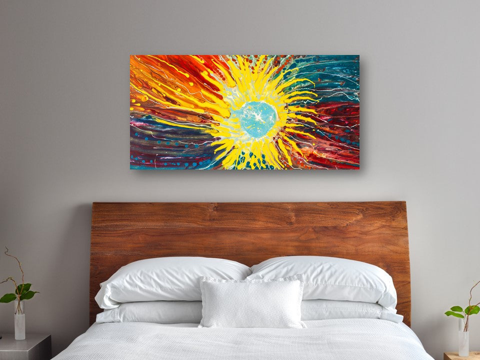 Astral Grasp - Abstract Canvas Print or Acrylic Print