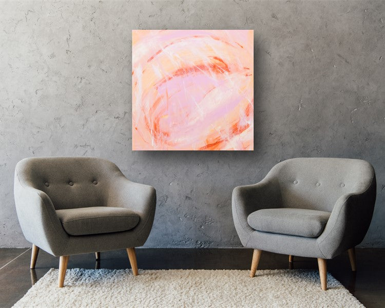 Barely Audible - Abstract Canvas Print or Acrylic Print