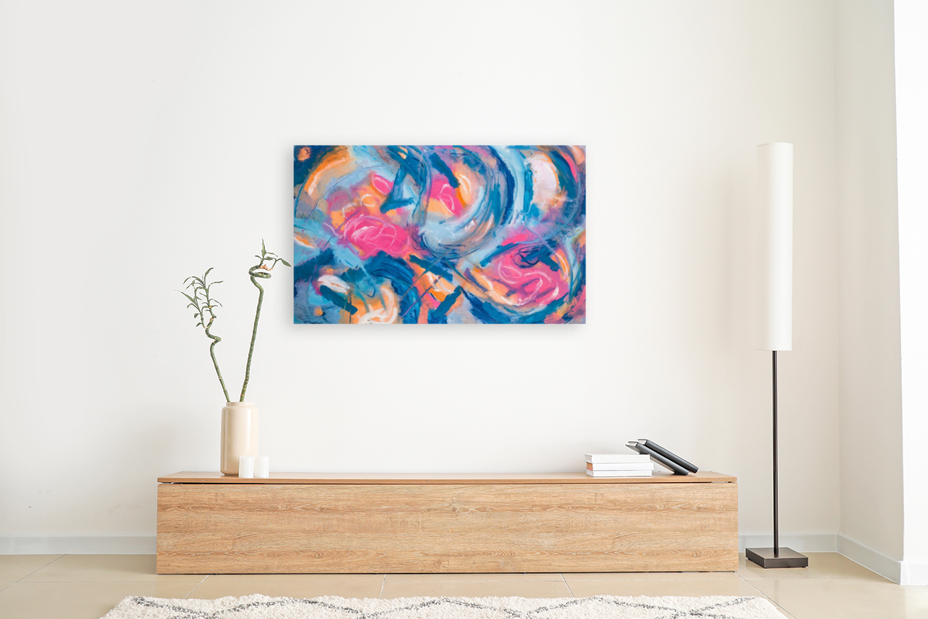 Brutal Expectations - Abstract Canvas Print or Acrylic Print