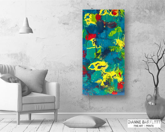 Can Be Caught - Abstract Canvas Print or Acrylic Print