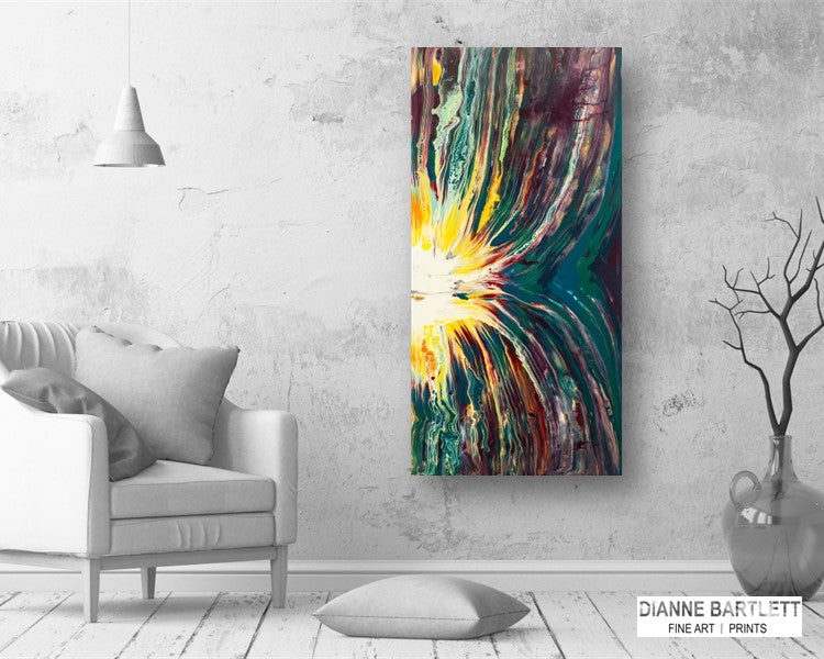 Divergence - Abstract Canvas Print or Acrylic Print