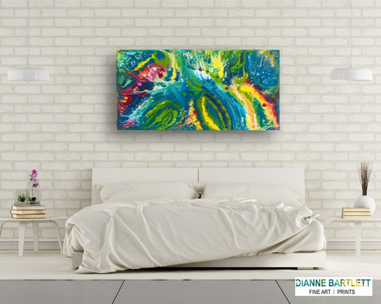 Elemental - Abstract Canvas Print or Acrylic Print