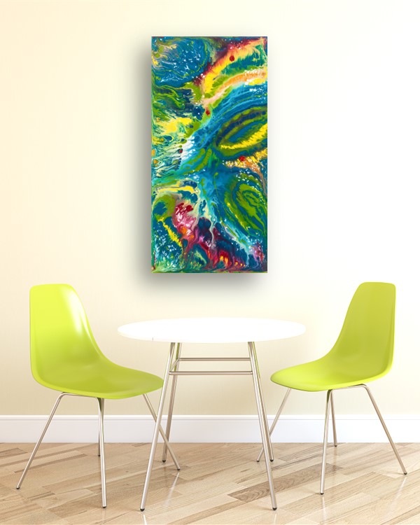 Elemental - Abstract Canvas Print or Acrylic Print